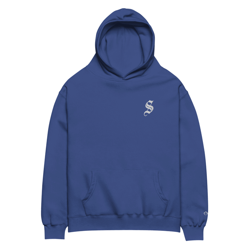 "S" EMBROIDERED HOODIE