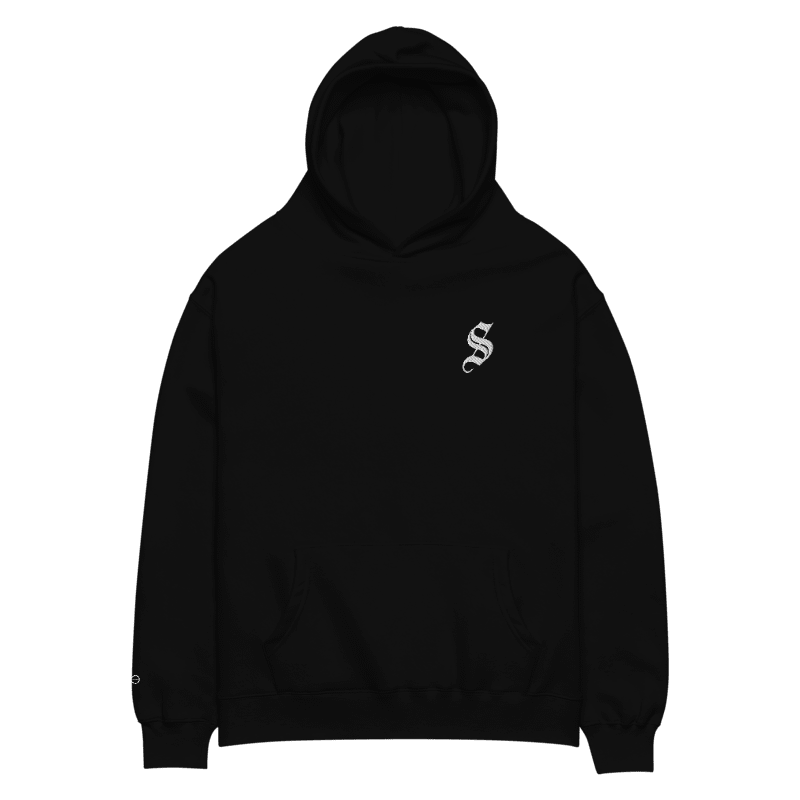 "S" EMBROIDERED HOODIE