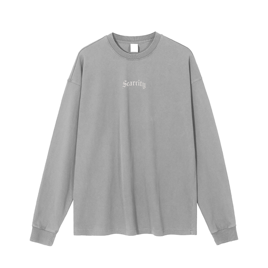 SCARCITY WASHED LONG SLEEVE